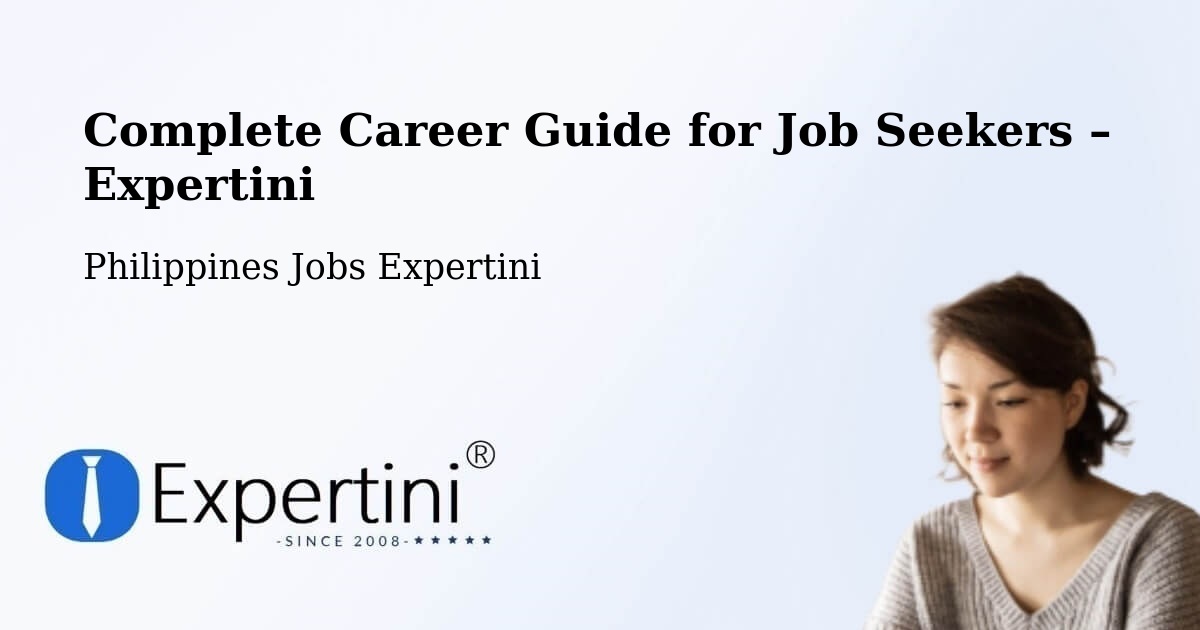 Career Guide for Job Seekers – Del Carmen - Del Carmen, Philippines Jobs Expertini