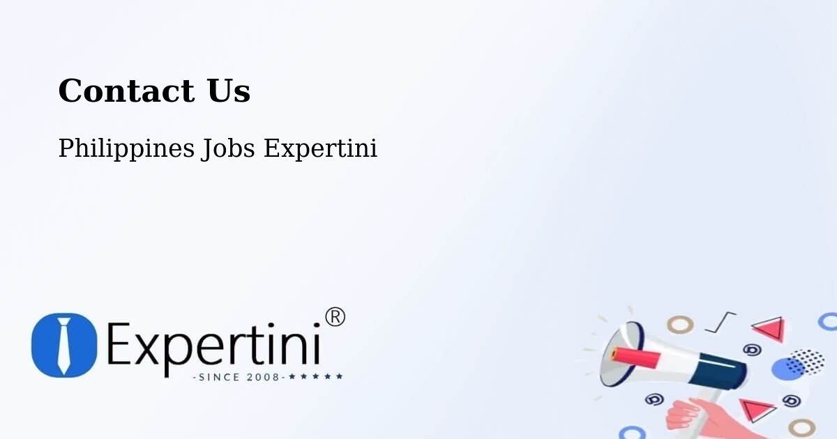 Contact Expertini – Del Carmen - Philippines Jobs Expertini