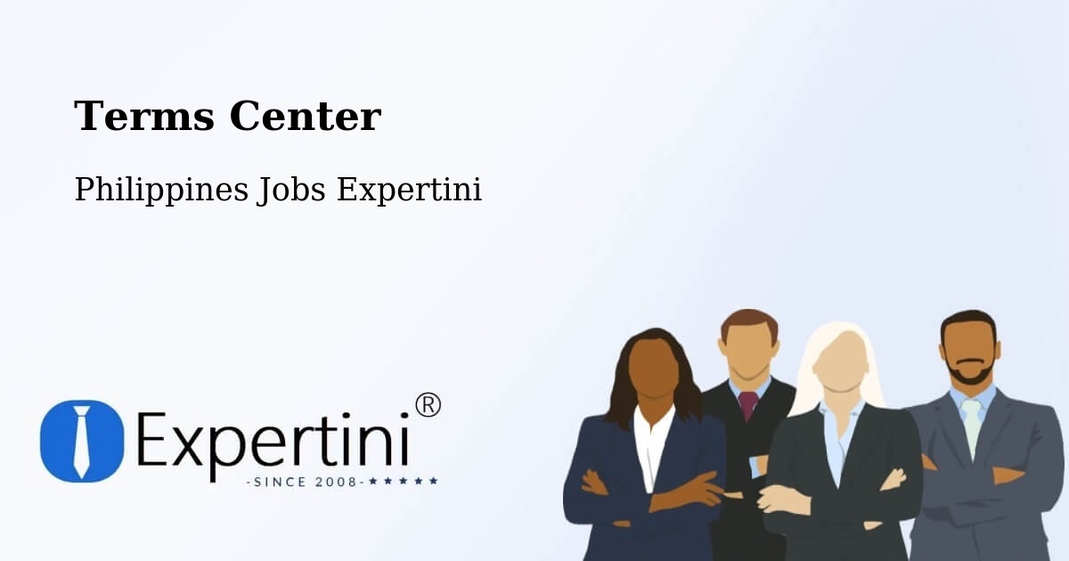 Terms of Service – Del Carmen - Philippines Jobs Expertini